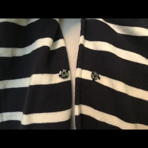 Beautiful Navy Striped Jacket - Picture 8 of 8